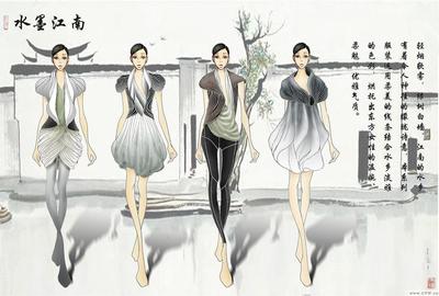 穿梭于经典与创新之间 2011第三届“常熟服装城杯”银奖作品赏析