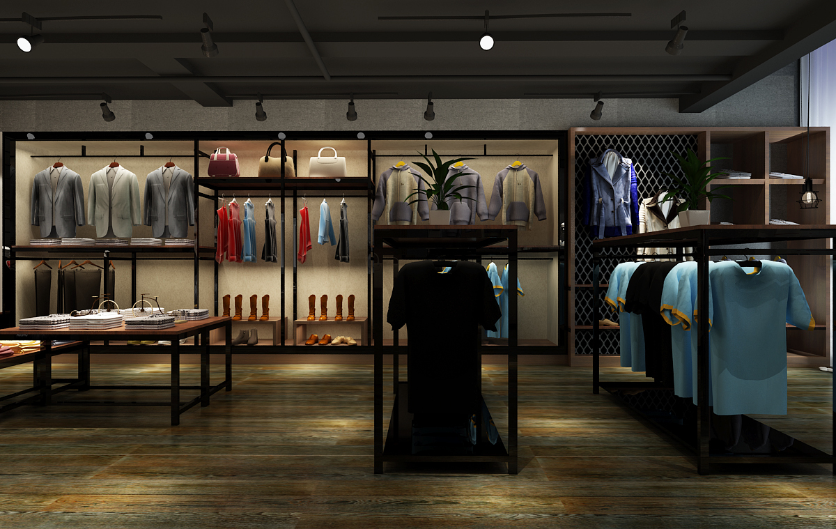 南昌中高档服装店装修设计 江西腾坤建筑装饰的时尚空间营造